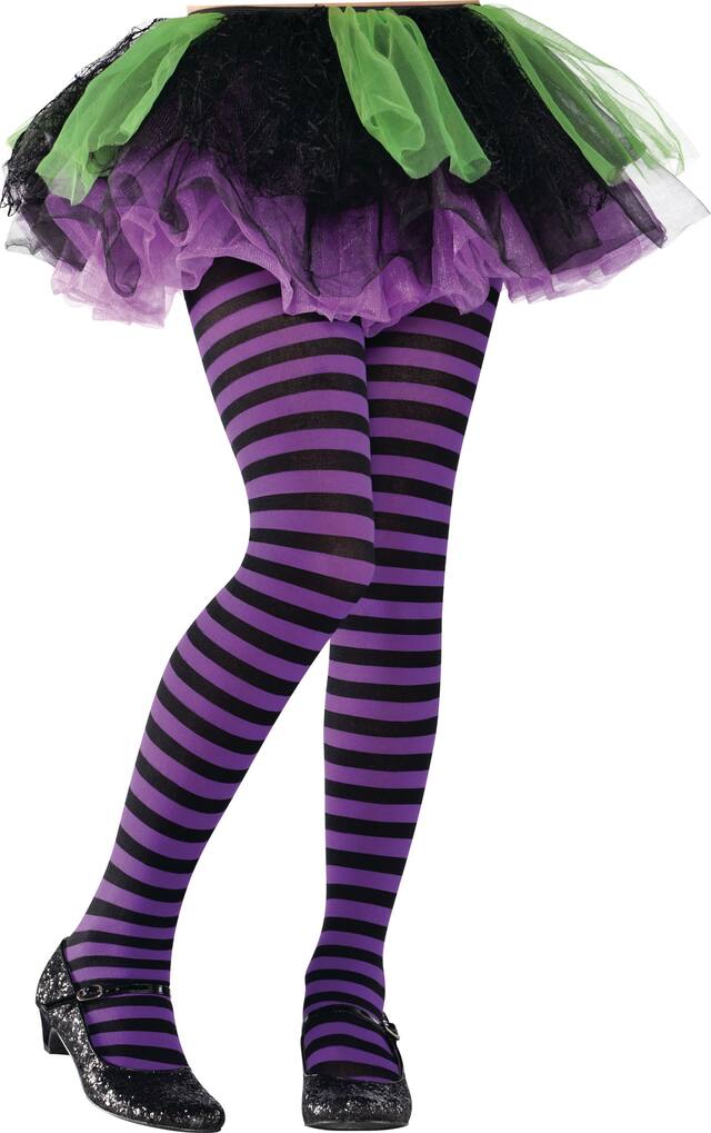 STRIPED TGHT PRPL/BL