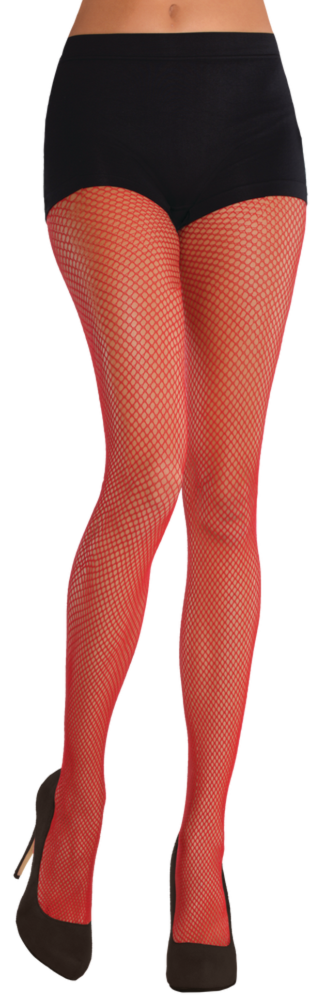 Collants Filodoro Grand Filet Rouge - 88% Polyamide 12% Élasthanne - Made In Italy S/M