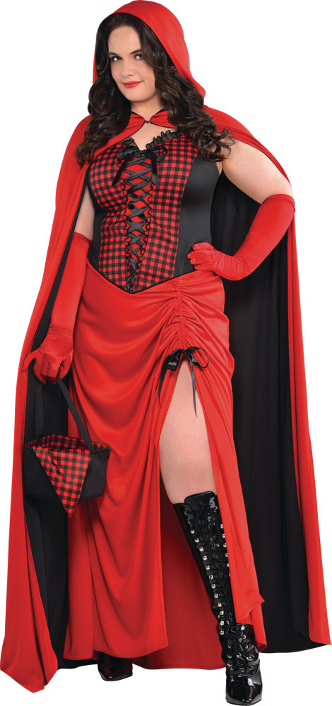 Party city red store riding hood costume