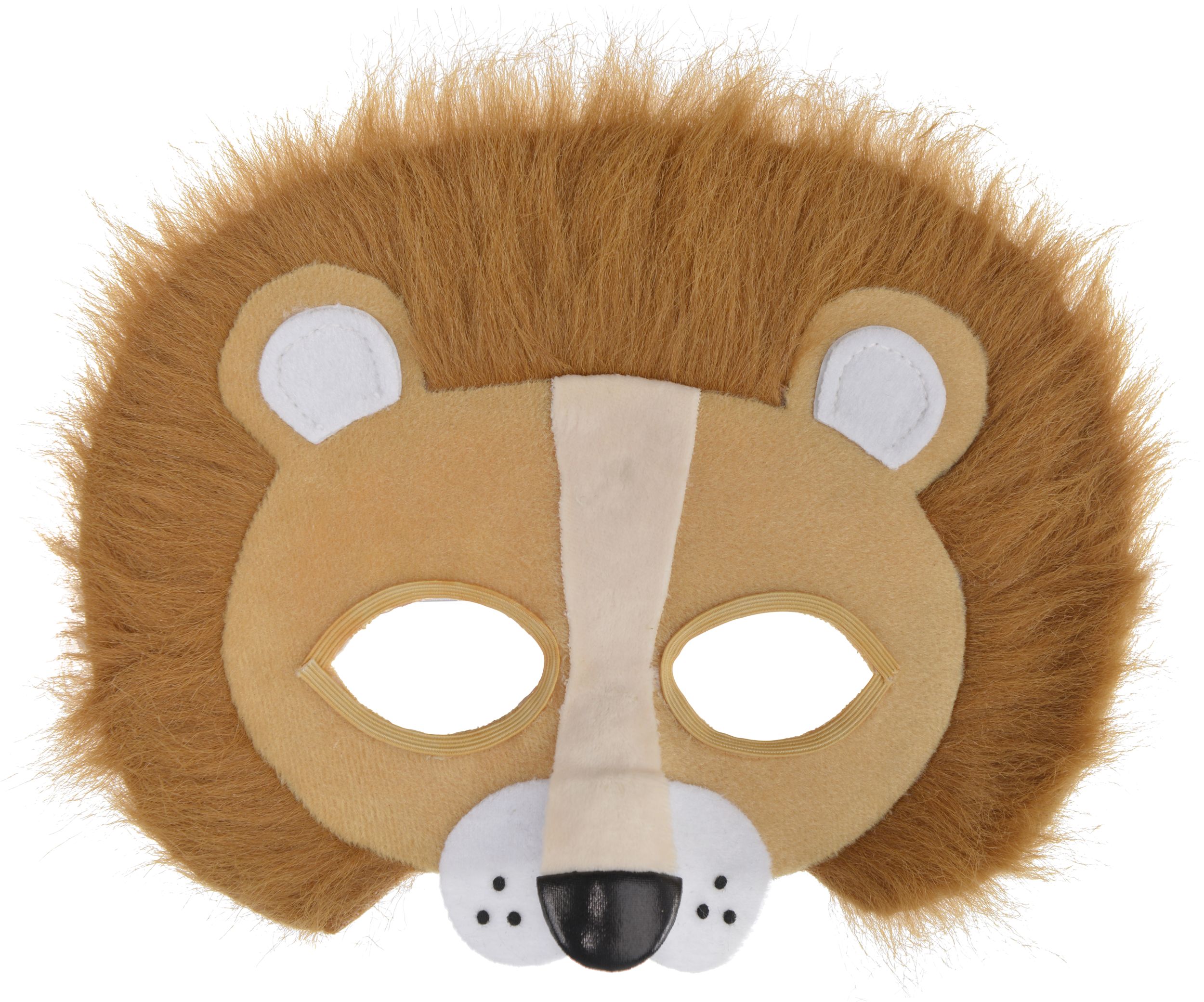 Kids' Plush Lion Party Mask | Party City