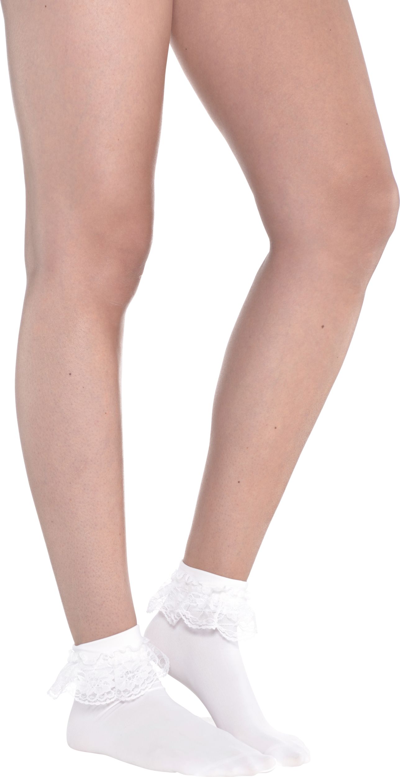 50s Bobby Socks, Adult, One Size Front_Angled_Right