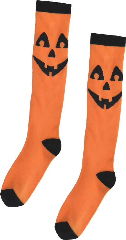 Toddler orange knee high socks store