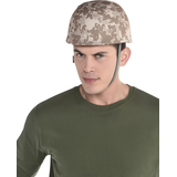 Casque militaire, camouflage, taille unique, accessoire de costume à porter pour l'Halloween Front_Angled_Left