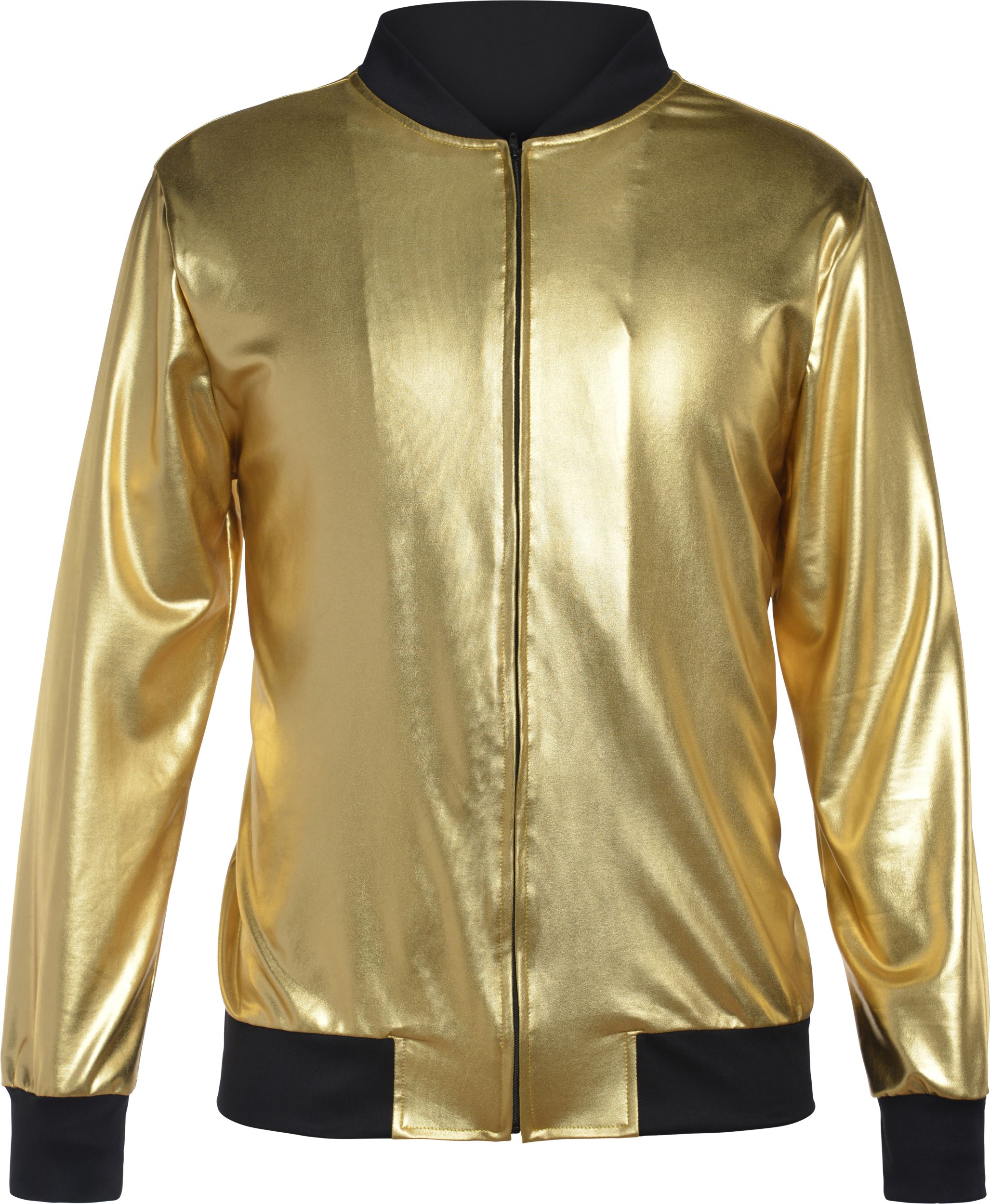 Adult Hip Hop Track Jacket, Gold, One Size, Wearable Costume Accessory for  Halloween