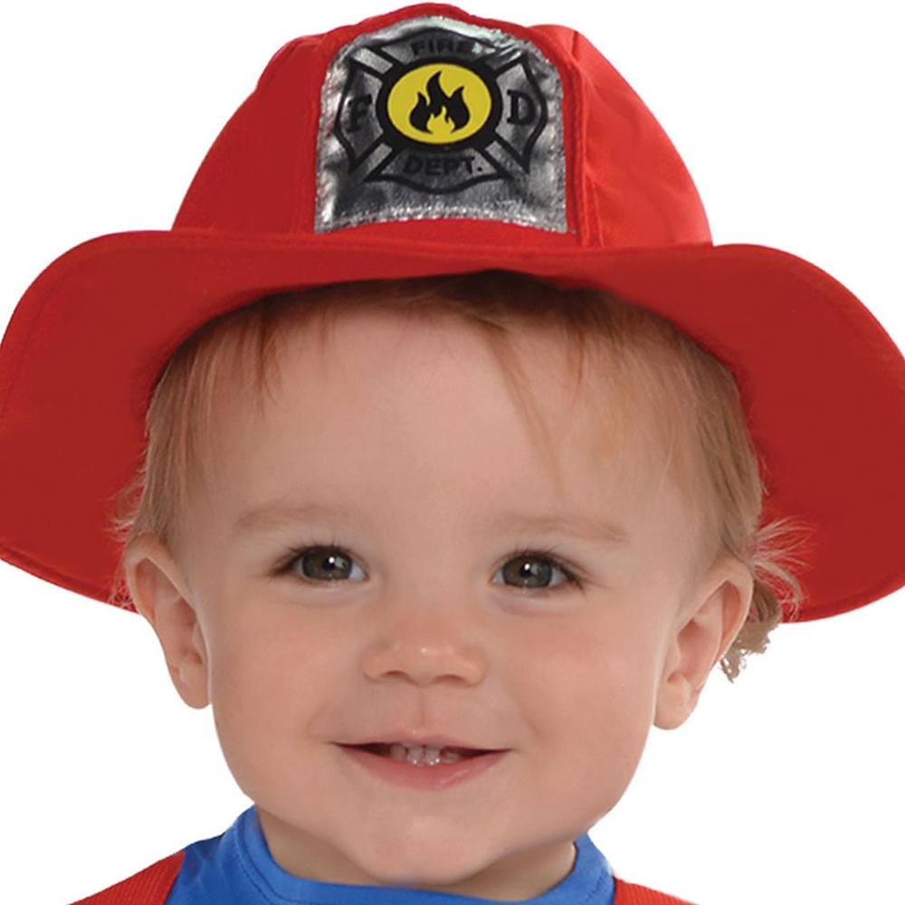 Baby firefighter costume top