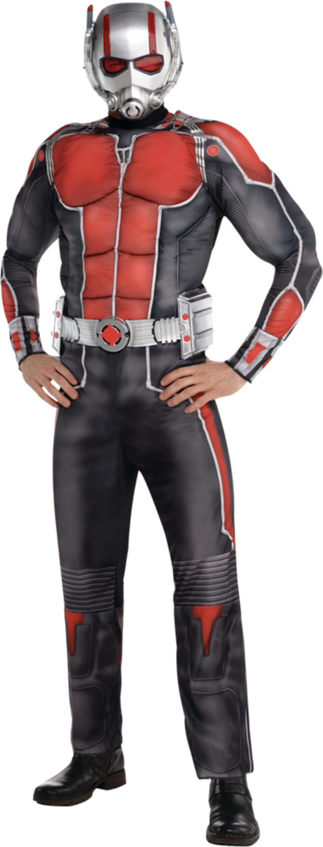 Men's Disney Marvel Ant-Man and the Wasp Ant-Man Black/Red Jumpsuit ...