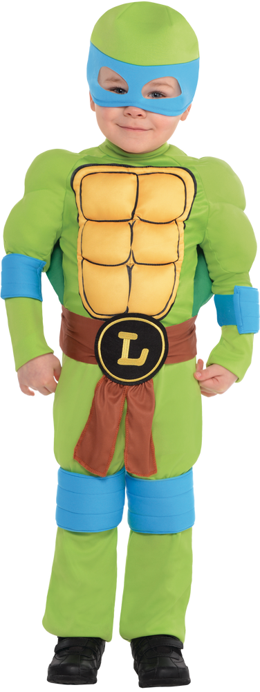 Costume Chest musculaire Tortugas Ninja 2 Enfants 