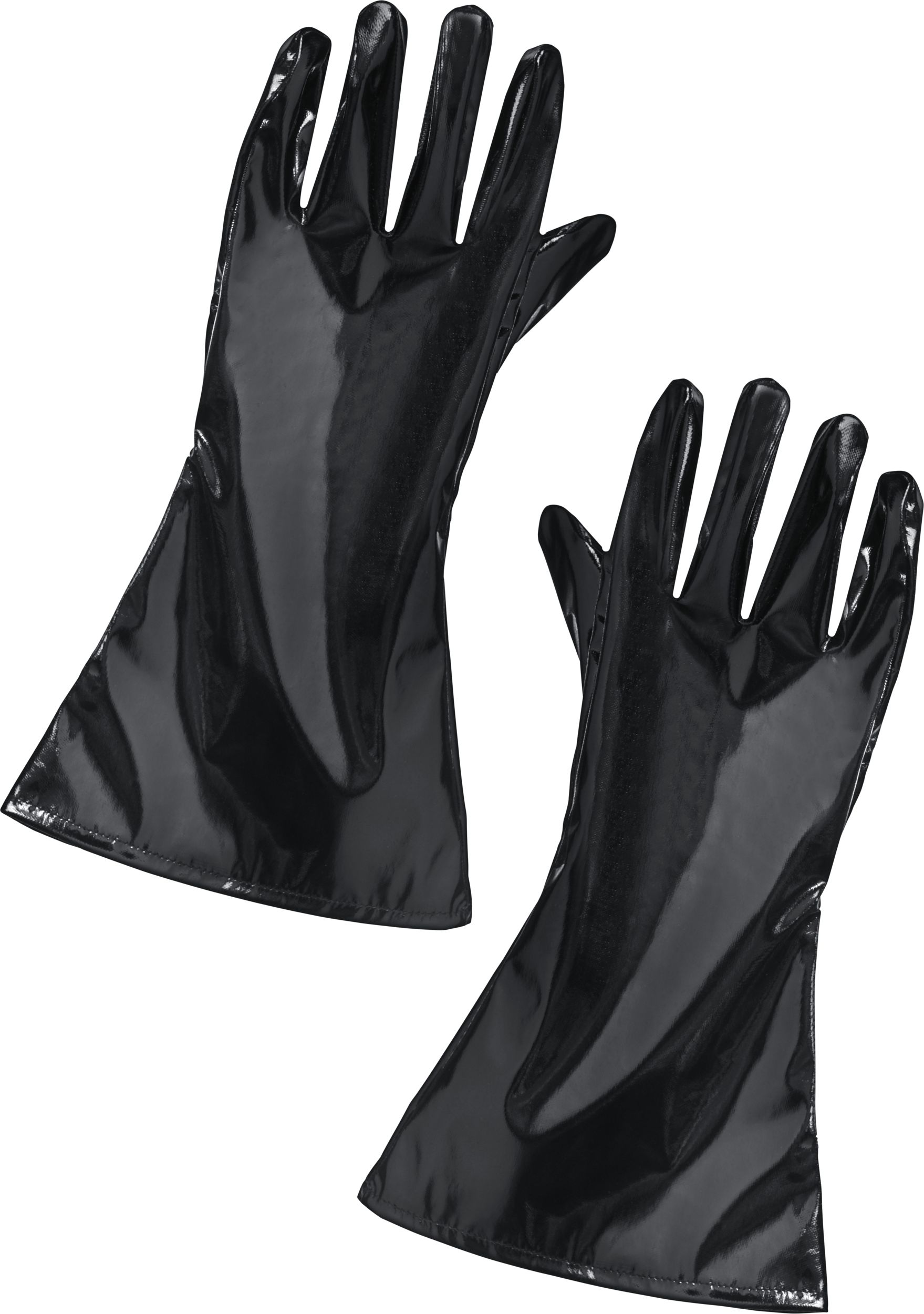 Butcher Faux Leather Outfit with Apron, Gloves & Mask, Black, One Size, 3-pk, Wearable Costume Accessories for Halloween Composite_or_Mixed