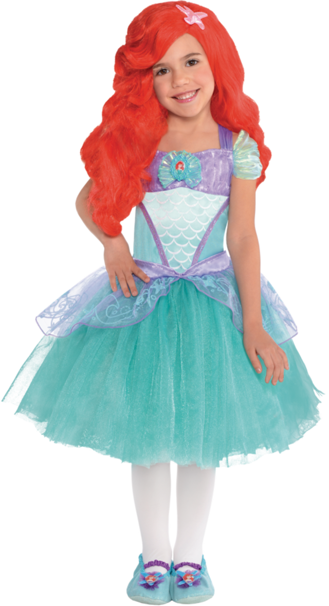 Kids' Disney The Little Mermaid Ariel Blue/Purple Princess Dress