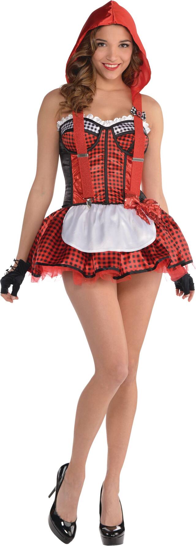 Little Red Riding Hood Suspenders Front_Flat