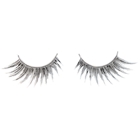 Faux cils séduisants, noir, taille unique, accessoire de costume à porter pour l'Halloween Front_Flat