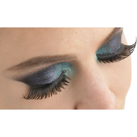 Sultry Fake False Eyelashes, Black, One Size, Wearable Costume Accessory for Halloween