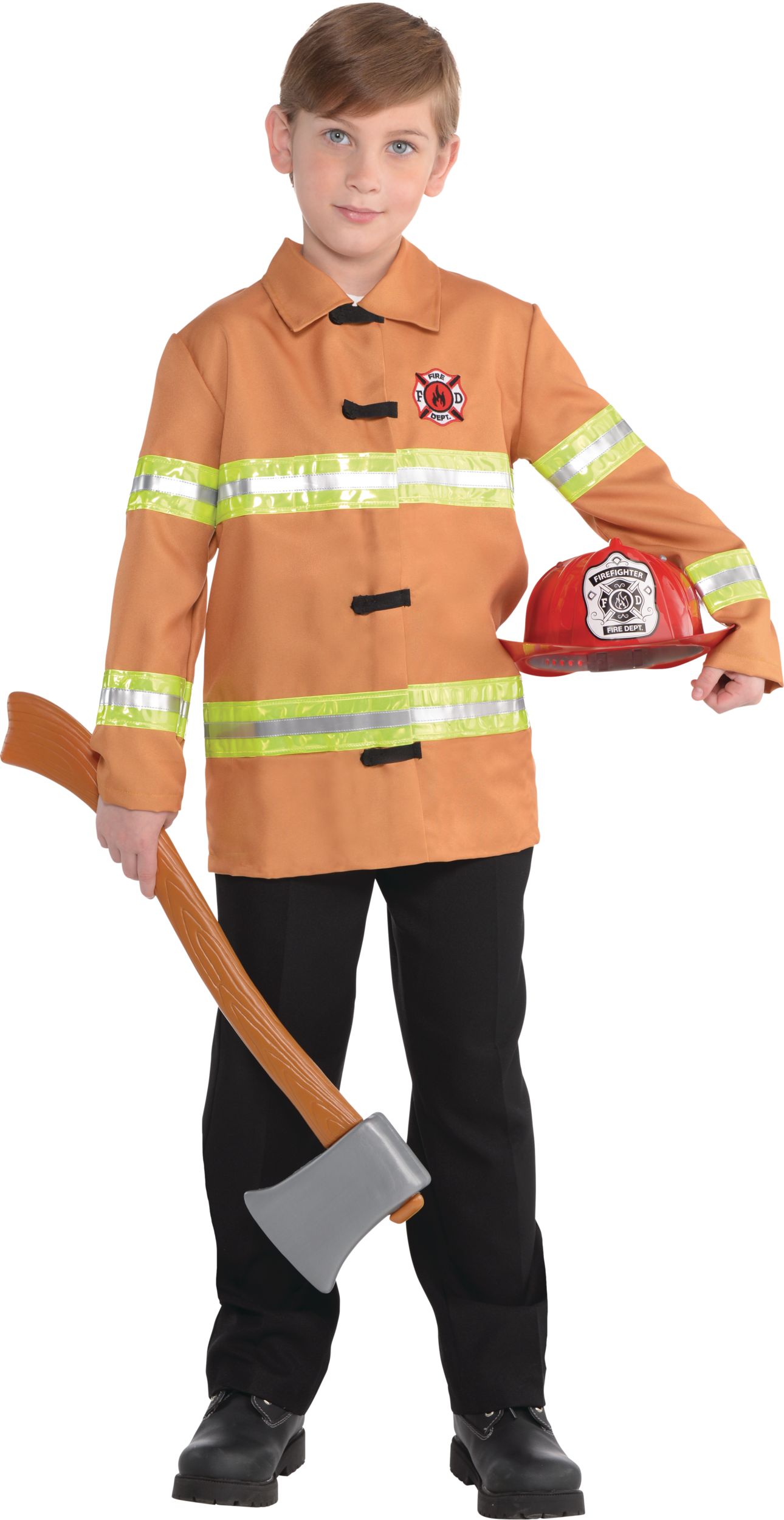 Kids' Firefighter Jacket, One Size Composite_or_Mixed