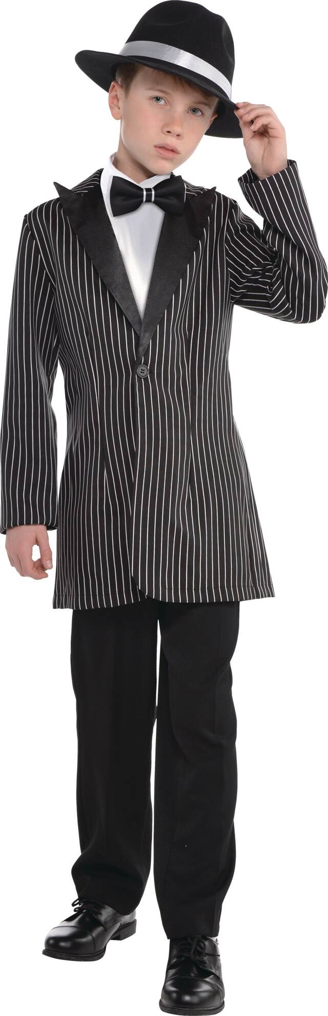 Accessoires pour costume de gangster, enfants, 2 pièces Front_Flat