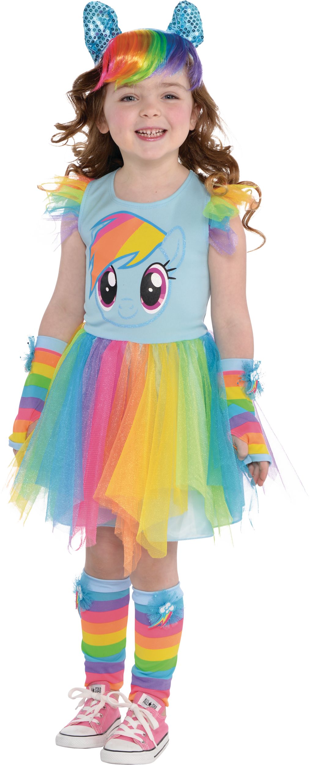 Rainbow tutu skirt party hot sale city