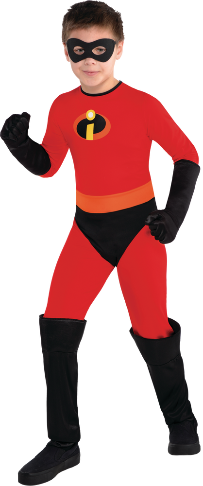 Toddler Disney Pixar The Incredibles Dash Red/Black Jumpsuit with ...