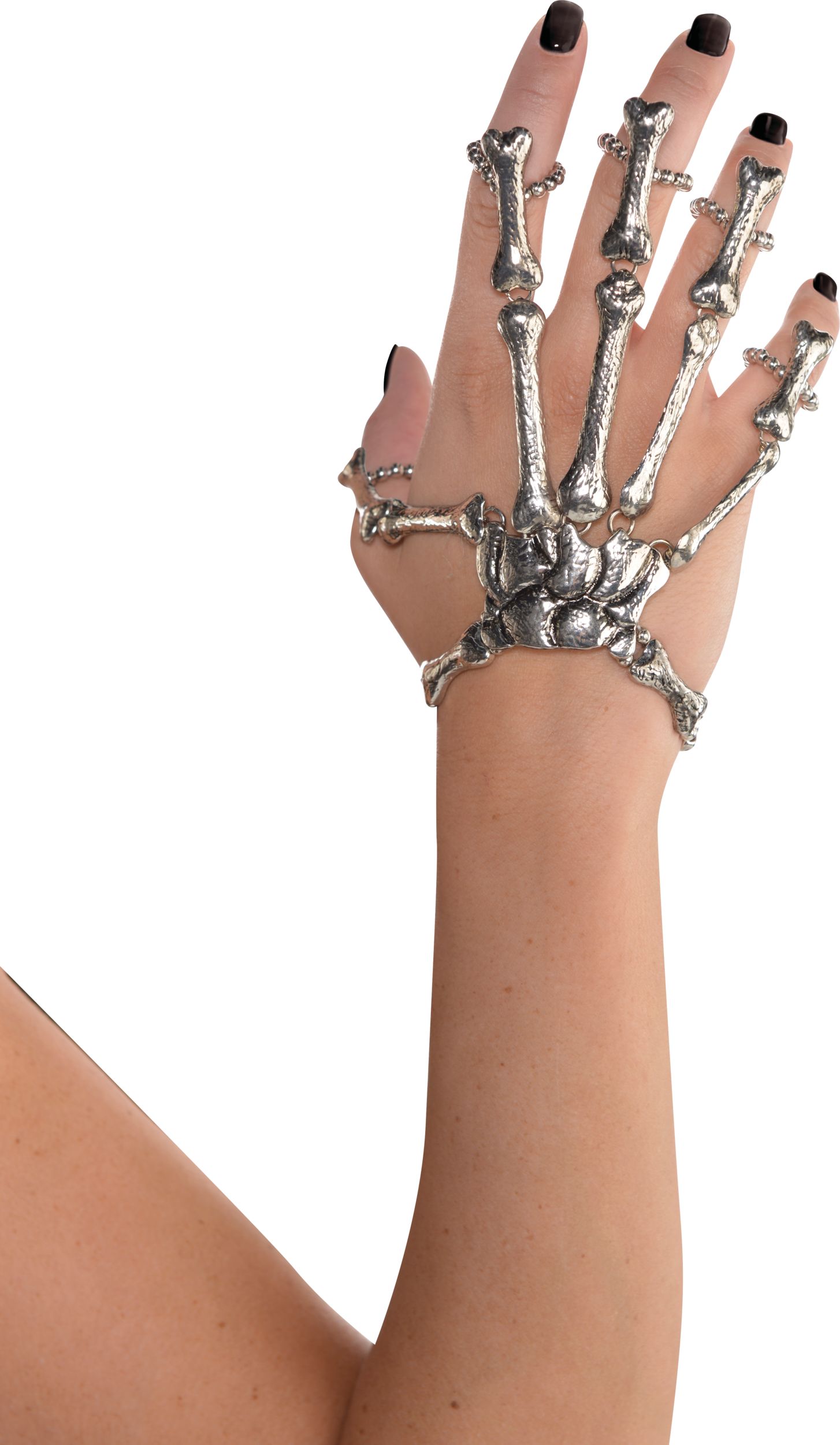 Stainless Steel Dinosaur Skeleton Bracelet - Half Hearted Jewelry