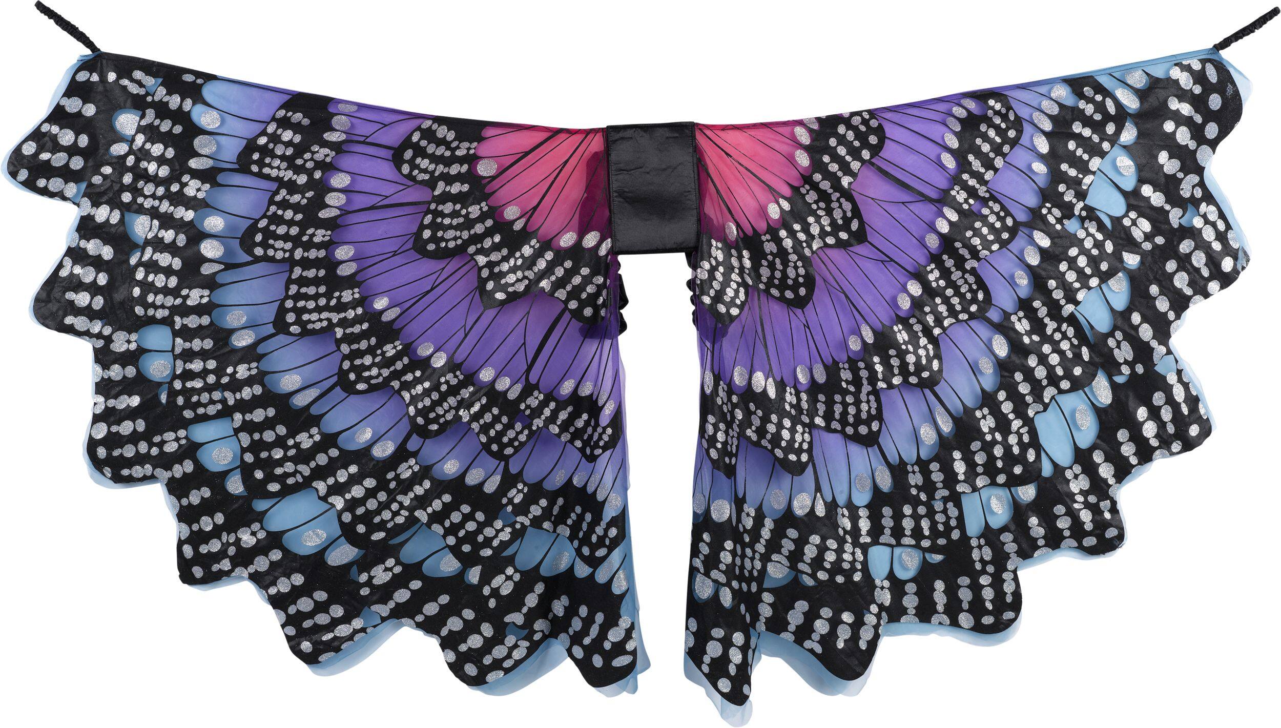Ailes De Papillon Monarque Arc-en-Ciel - Costume Fée Adulte Pour Halloween Et Cosplay Femme - Spooktacular Creations