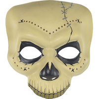 Witch Doctor Skull Mask Front_Flat