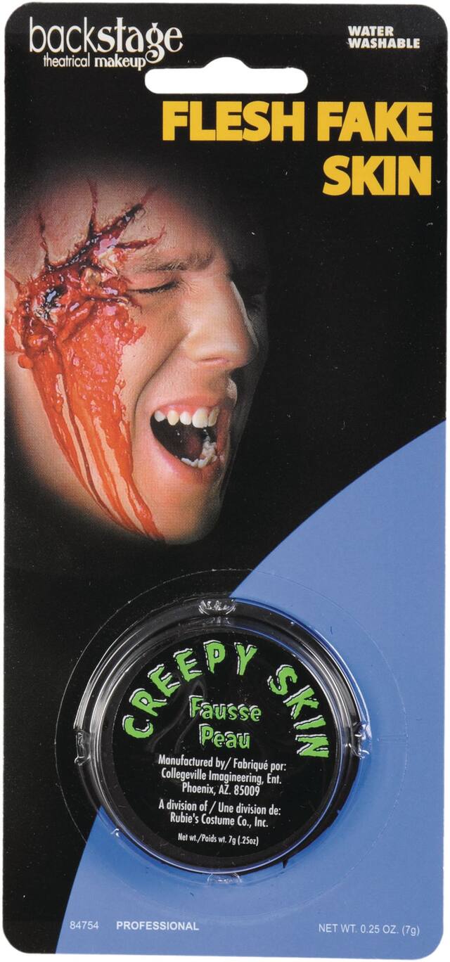 Fake Flesh Halloween Makeup Front_Flat