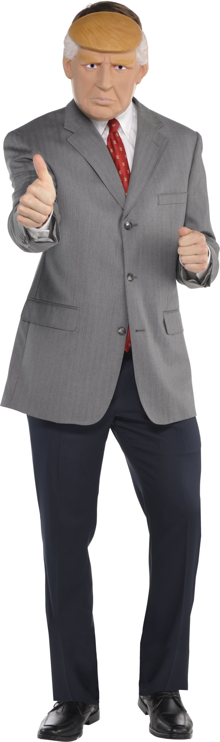 Billionaire Presidential Candidate Mask Front_Flat