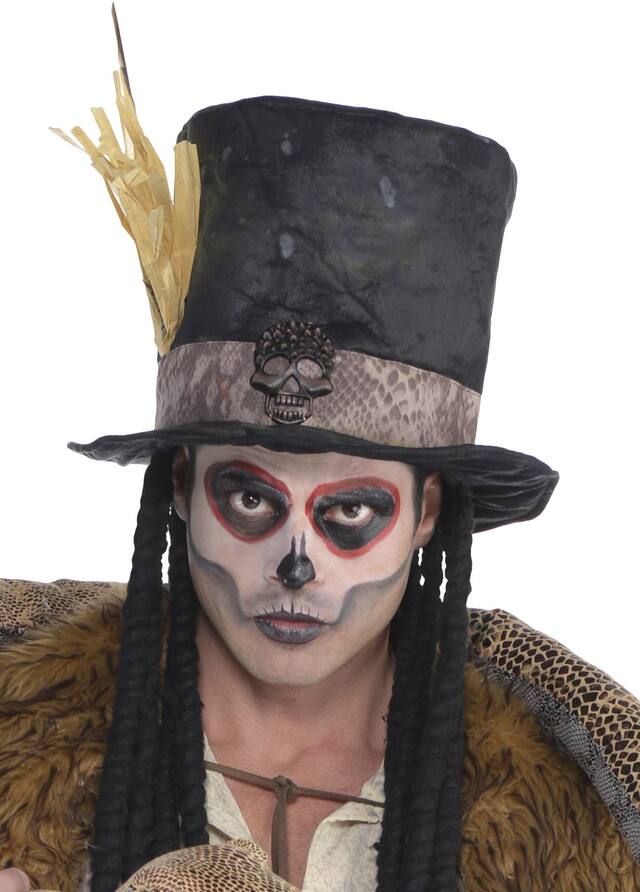 Freaky Faces Makeup Kit with 4 Colours & Brush, Red/White/Black/Grey, 11-g, 3-pk, Costume Accessories for Halloween Front_Flat