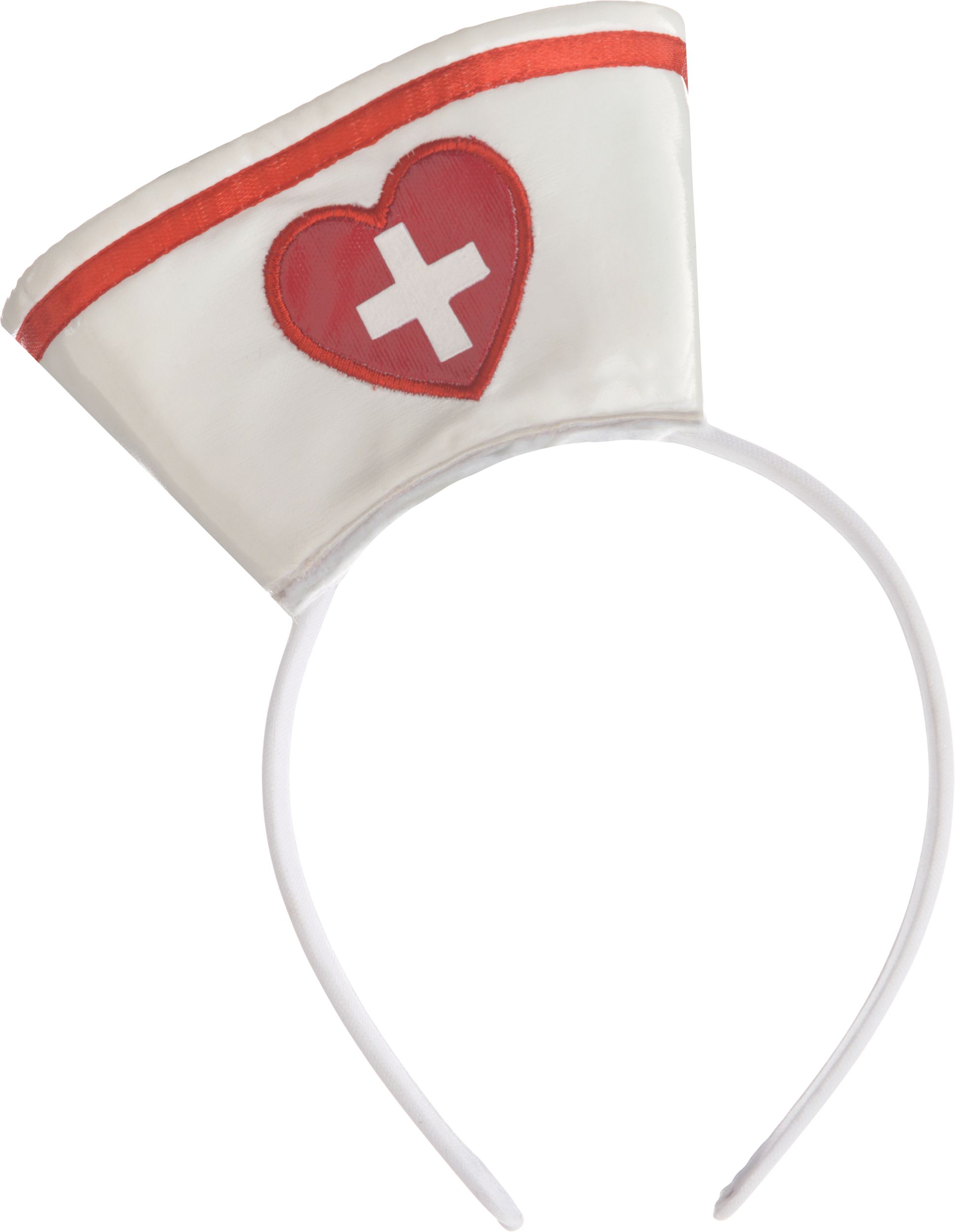 Mini bandeau chapeau d’infirmière Front_Flat