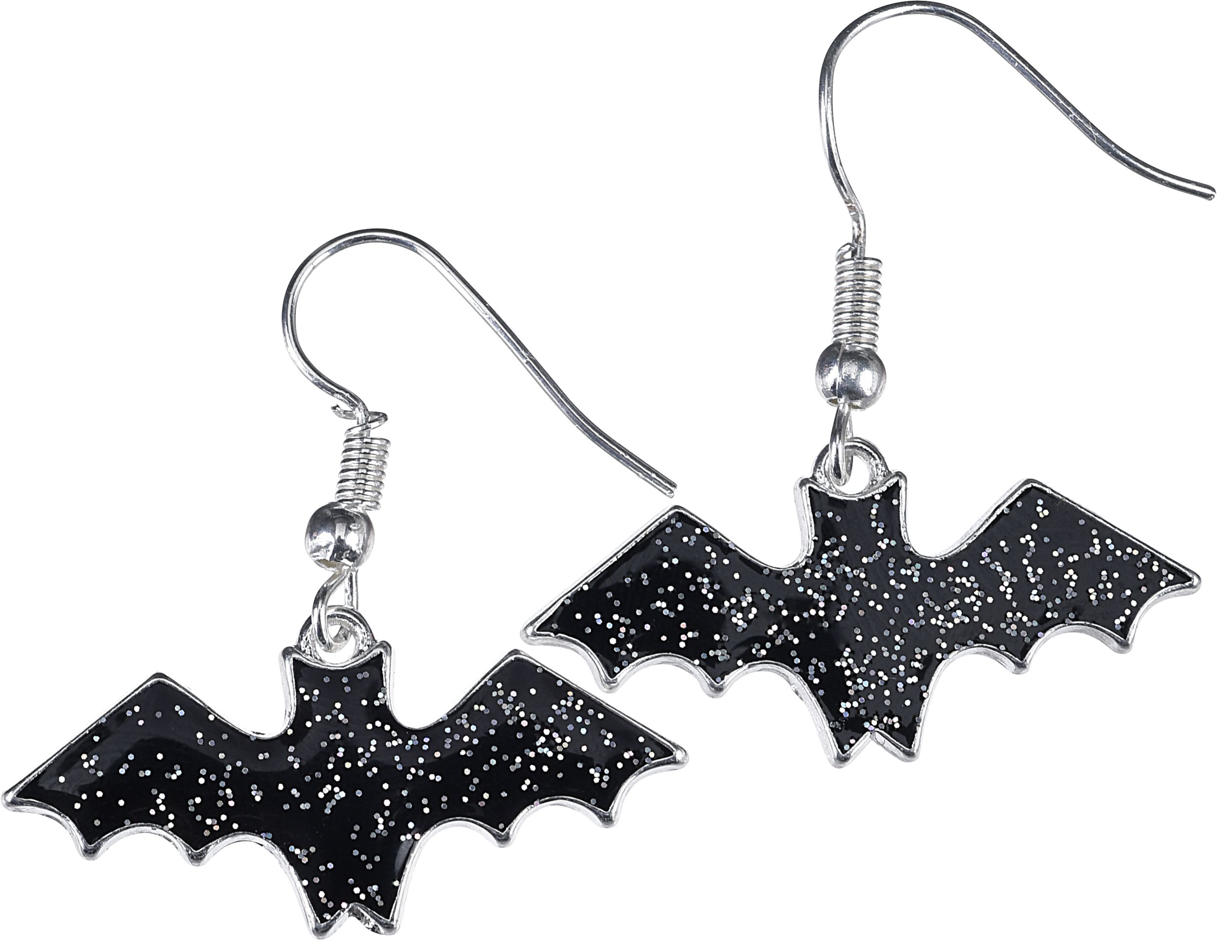Bat & Tombstone Halloween Earrings Set, 6-pc Front_Flat