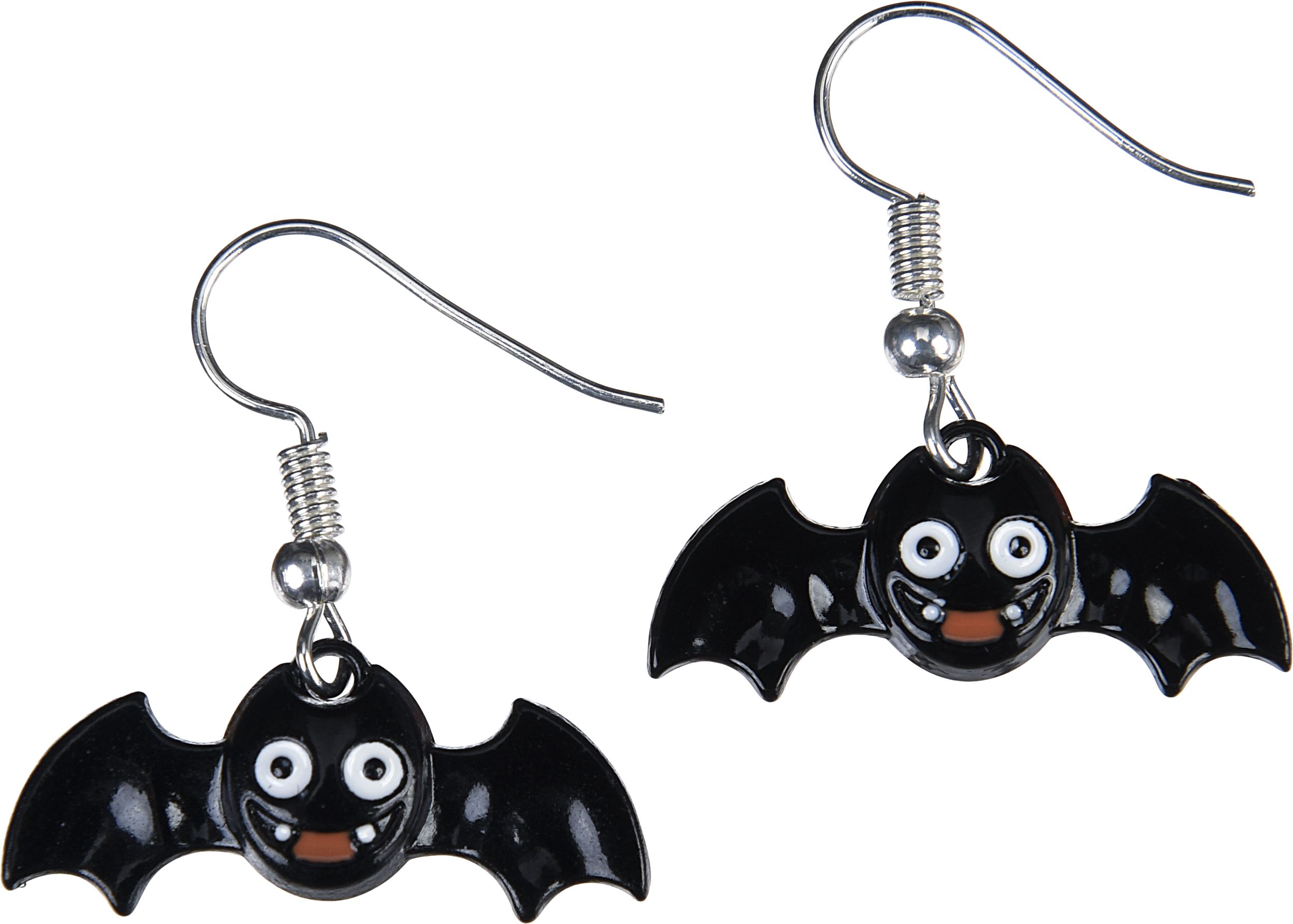 Bats & Cats Halloween Earrings Set, 6-pc Front_Flat