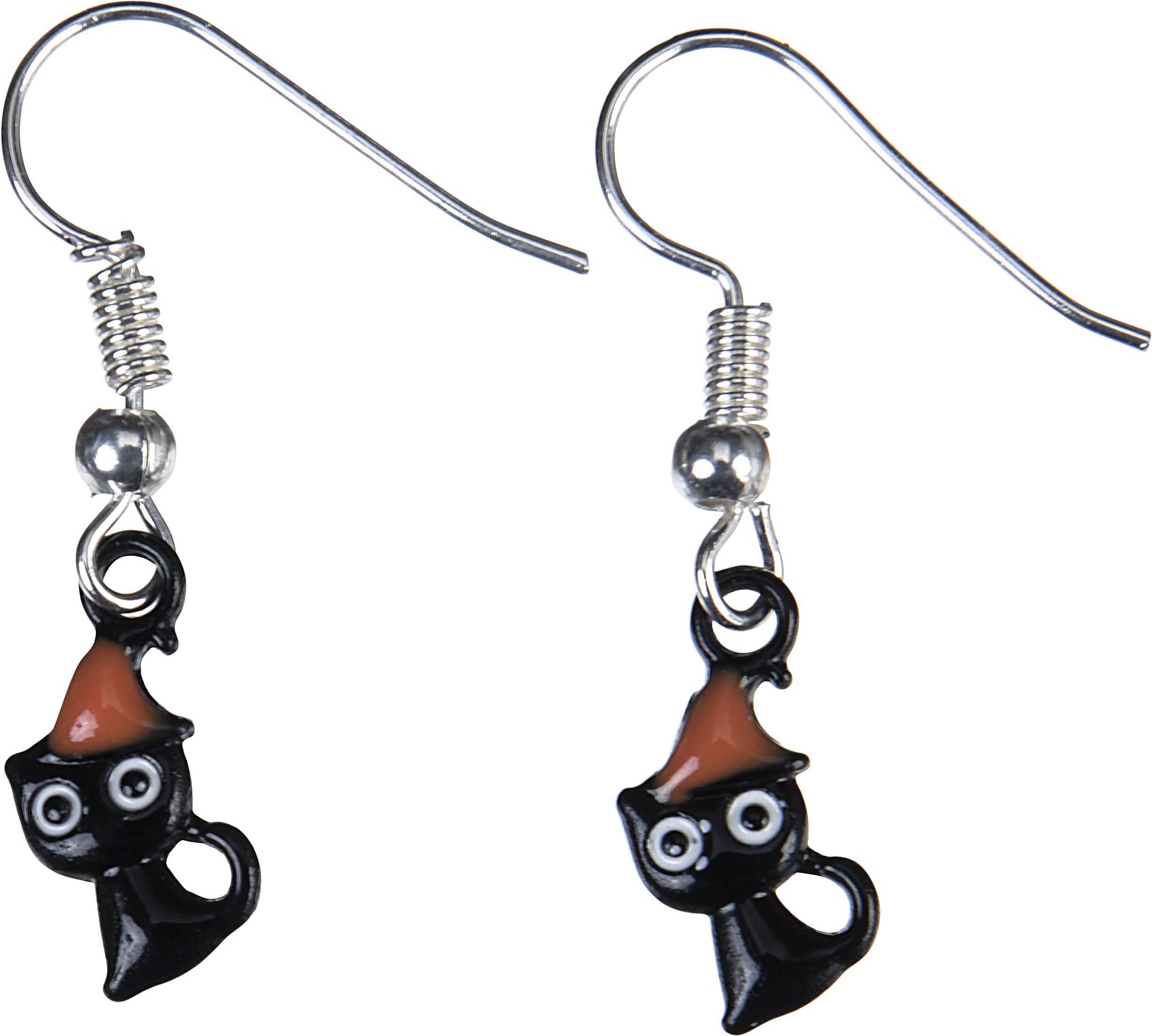 Bats & Cats Halloween Earrings Set, 6-pc Front_Flat