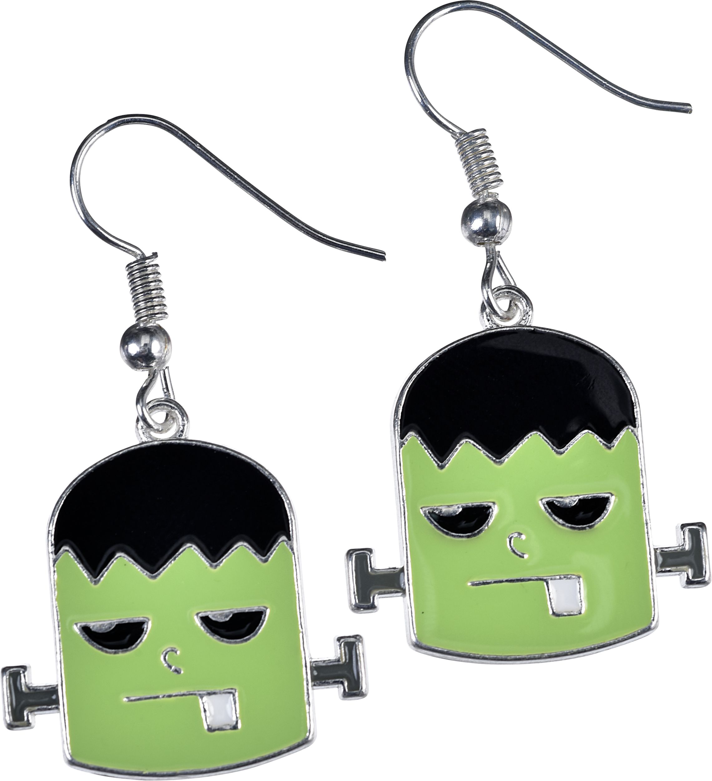 Eyeball & Monster Halloween Earrings Set, 6-pc Front_Flat