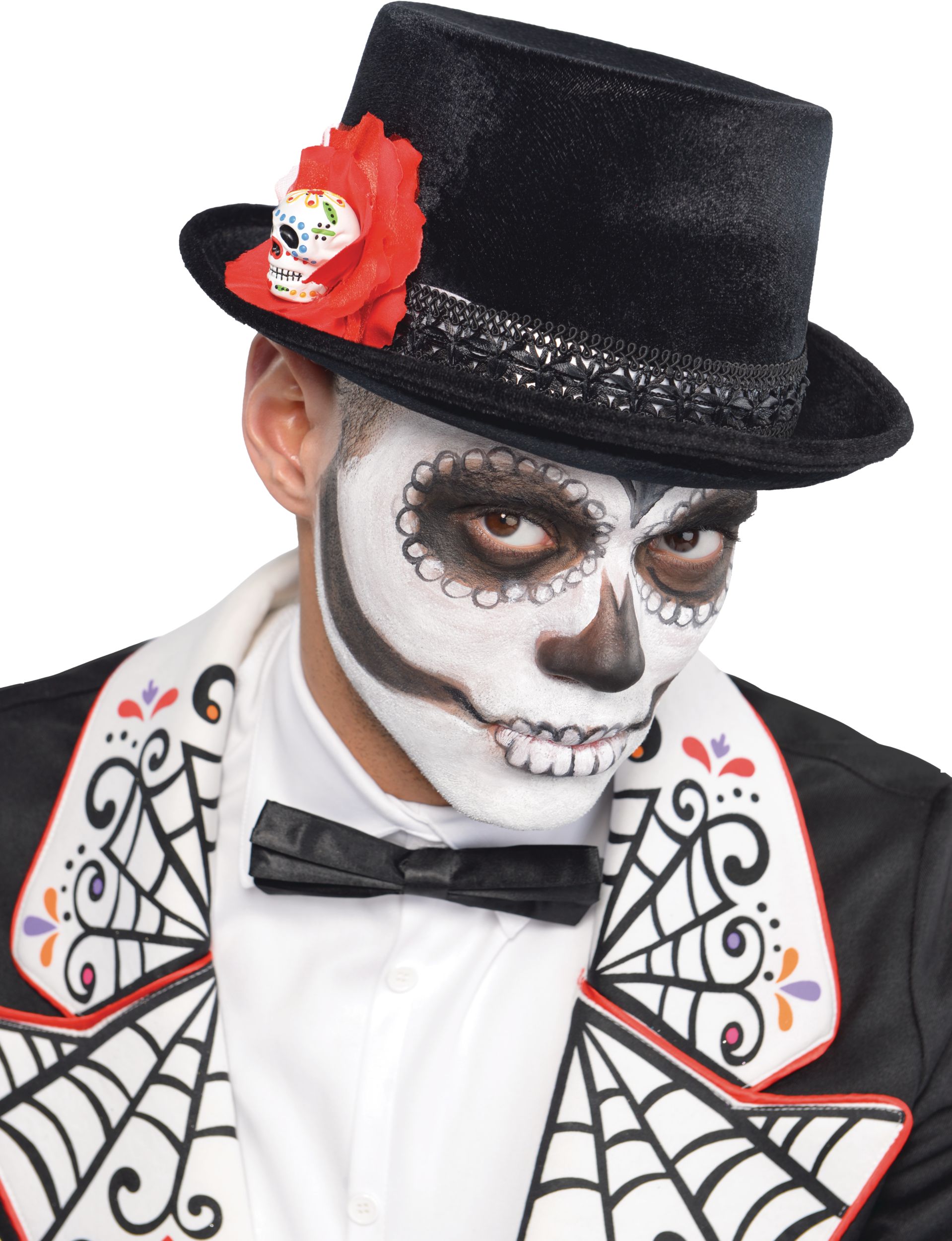 Bâtons de maquillage pour le visage, noir/blanc, 4,8 g, paq. 2, accessoires de costume pour l'Halloween Composite_or_Mixed