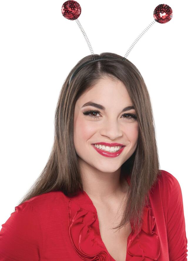 Ladybug Head Party Bopper Front_Flat