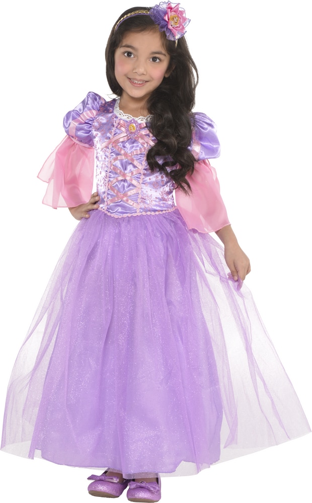 Toddler Disney Tangled Rapunzel Purple/Pink Princess Dress Halloween Costume,  Assorted Sizes