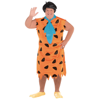 The Flintstones Fred Flintstone Halloween Costume, Adult, More Options Available