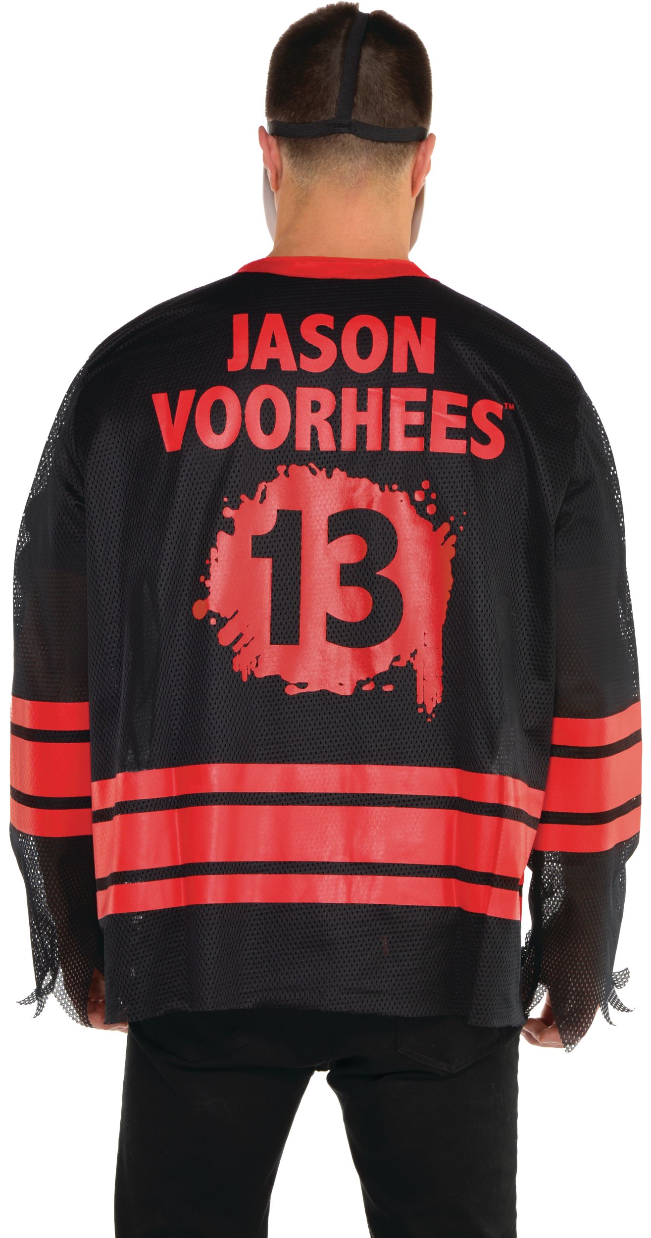 Adult Friday the 13th Jason Voorhees Mesh Jersey Hockey Mask