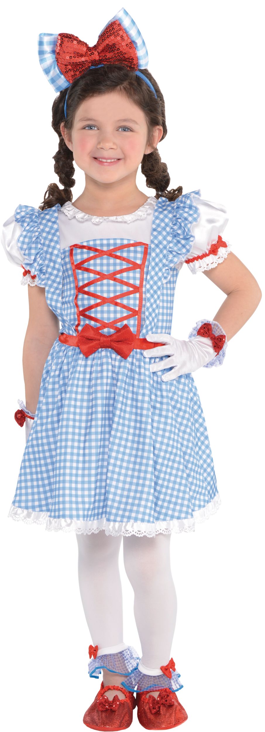 Wizard of Oz Kids' Dorothy Dress Front_Flat