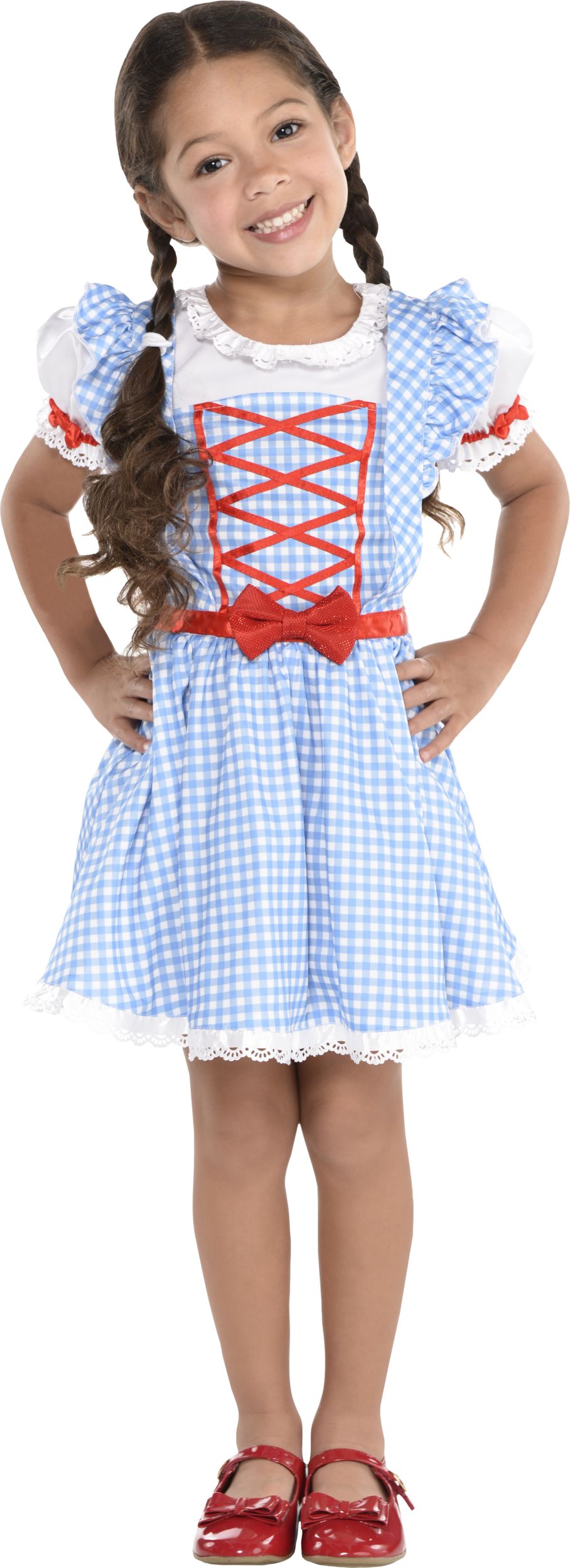 Wizard of Oz Kids' Dorothy Dress Front_Flat