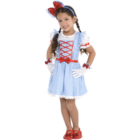 Robe de Dorothée du Magicien d'Oz pour enfant Front_Angled_Left