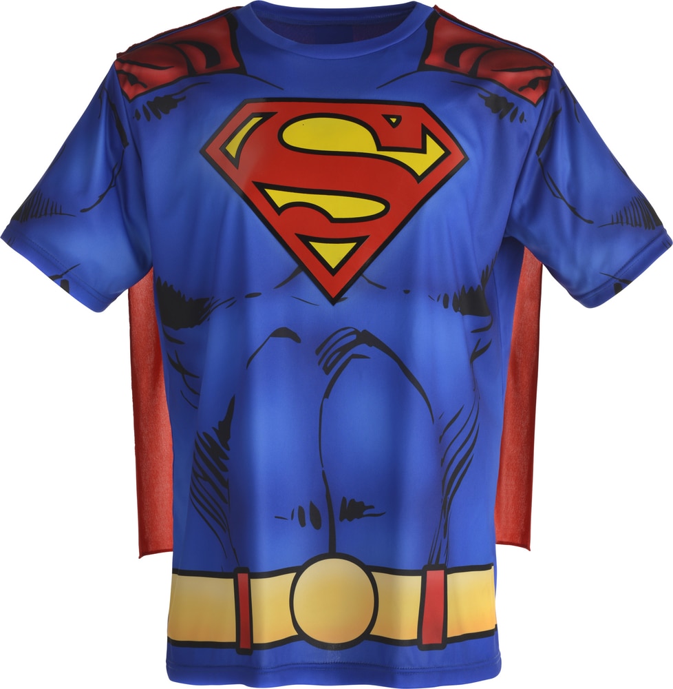 Matrona Excremento sensación Superman T-Shirt with Cape Halloween Costume, Adult, More Options Available  | Party City