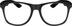 DC Superman Clark Kent Glasses, Tie & Shirt Kit, Black/White, One Size, 3-pk, Wearable Costume Accessories for Halloween Front_Flat