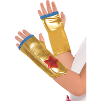 Kids' Wonder Woman Halloween Costume Accessory Arm Warmers Composite_or_Mixed