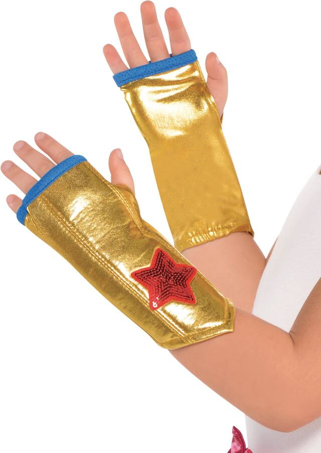 Manches d'appoint Wonder Woman pour costume d'Halloween, enfants Composite_or_Mixed