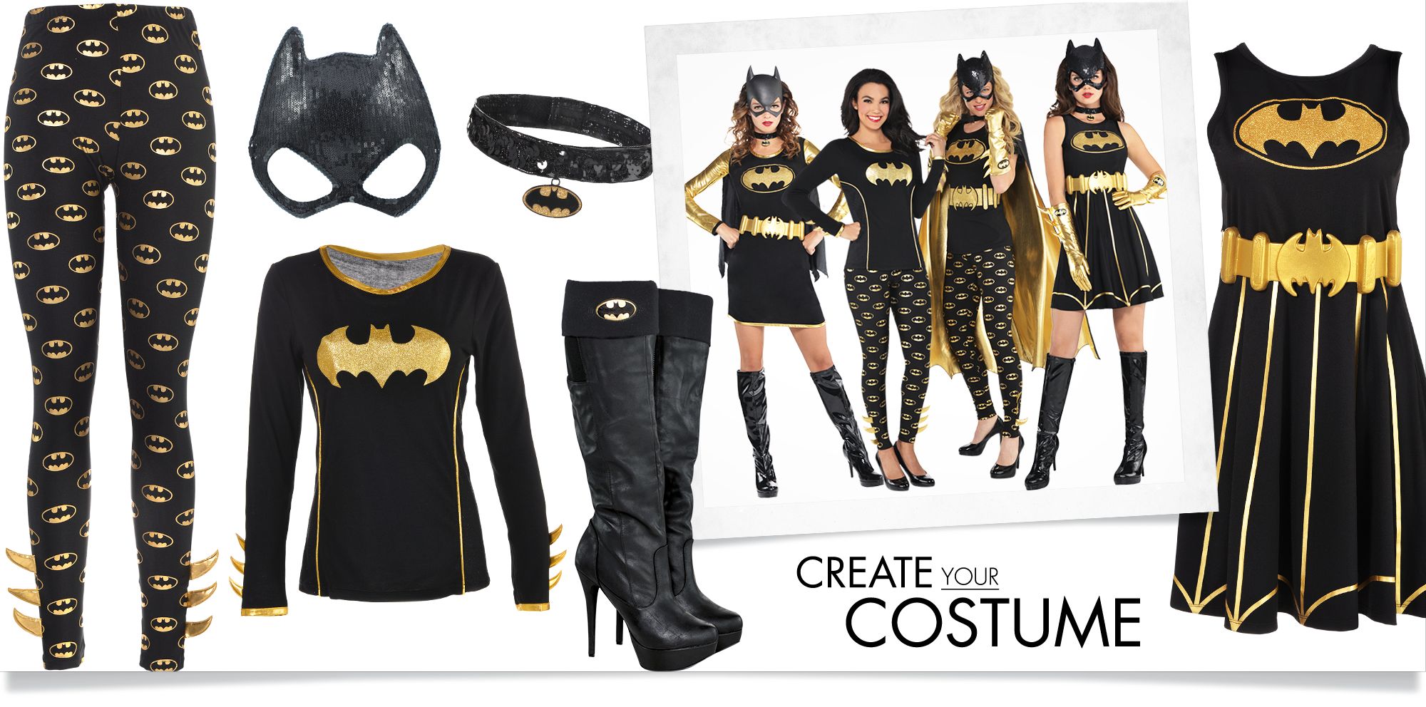 Batgirl T Shirt Halloween Costume Adult More Options Available