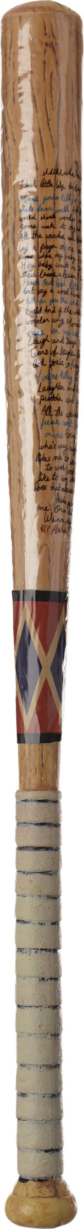 Suicide Squad Adult Harley Quinn Bat Back_Flat