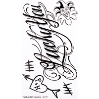 Suicide Squad Harley Quinn Tattoos, 12-ct Front_Flat