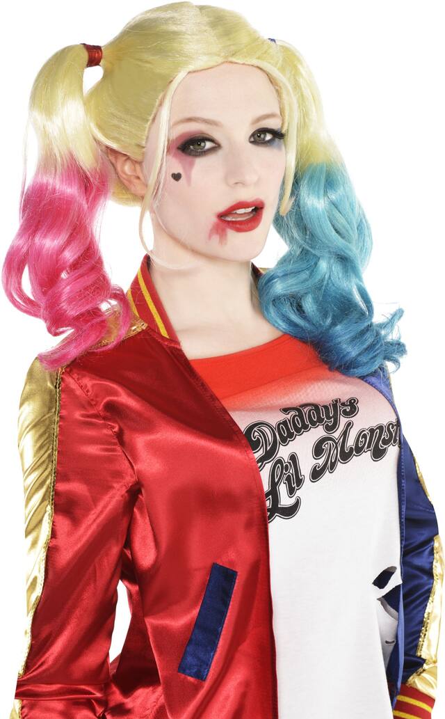 Suicide Squad Harley Quinn Halloween Makeup Kit, Adult Front_Angled_Right