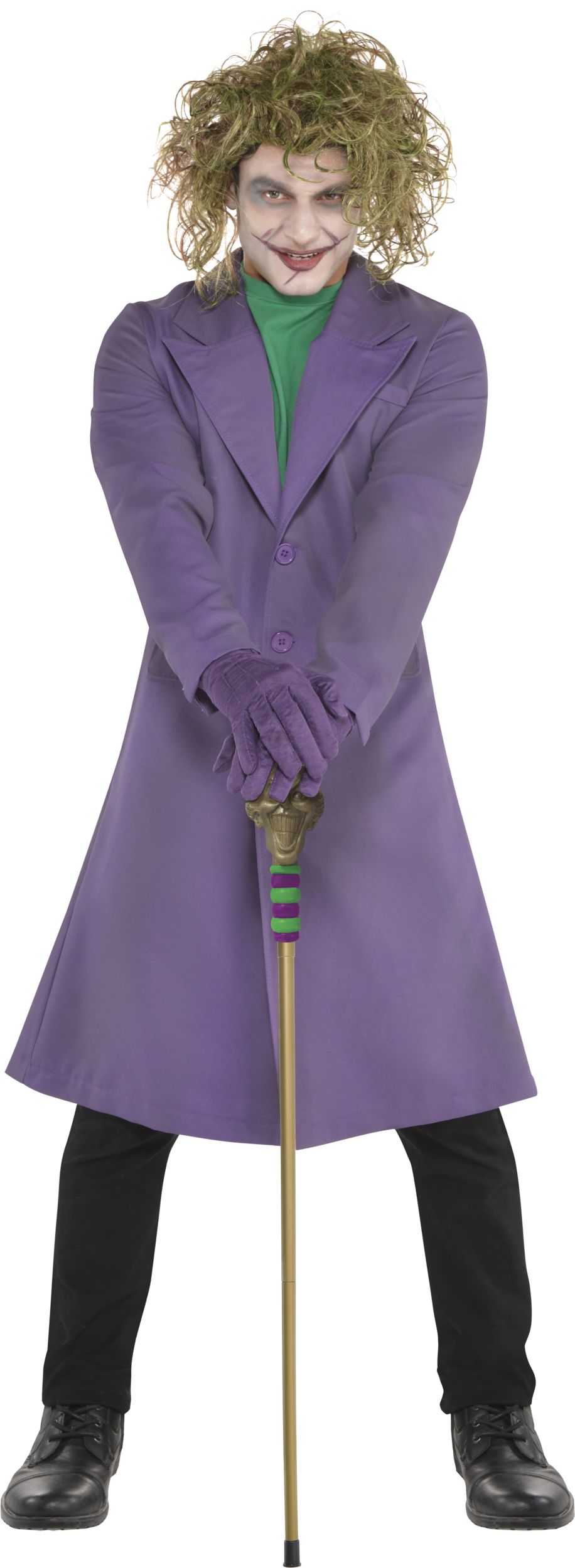 The Dark Knight 3 Joker Halloween Costume Jacket Front_Flat