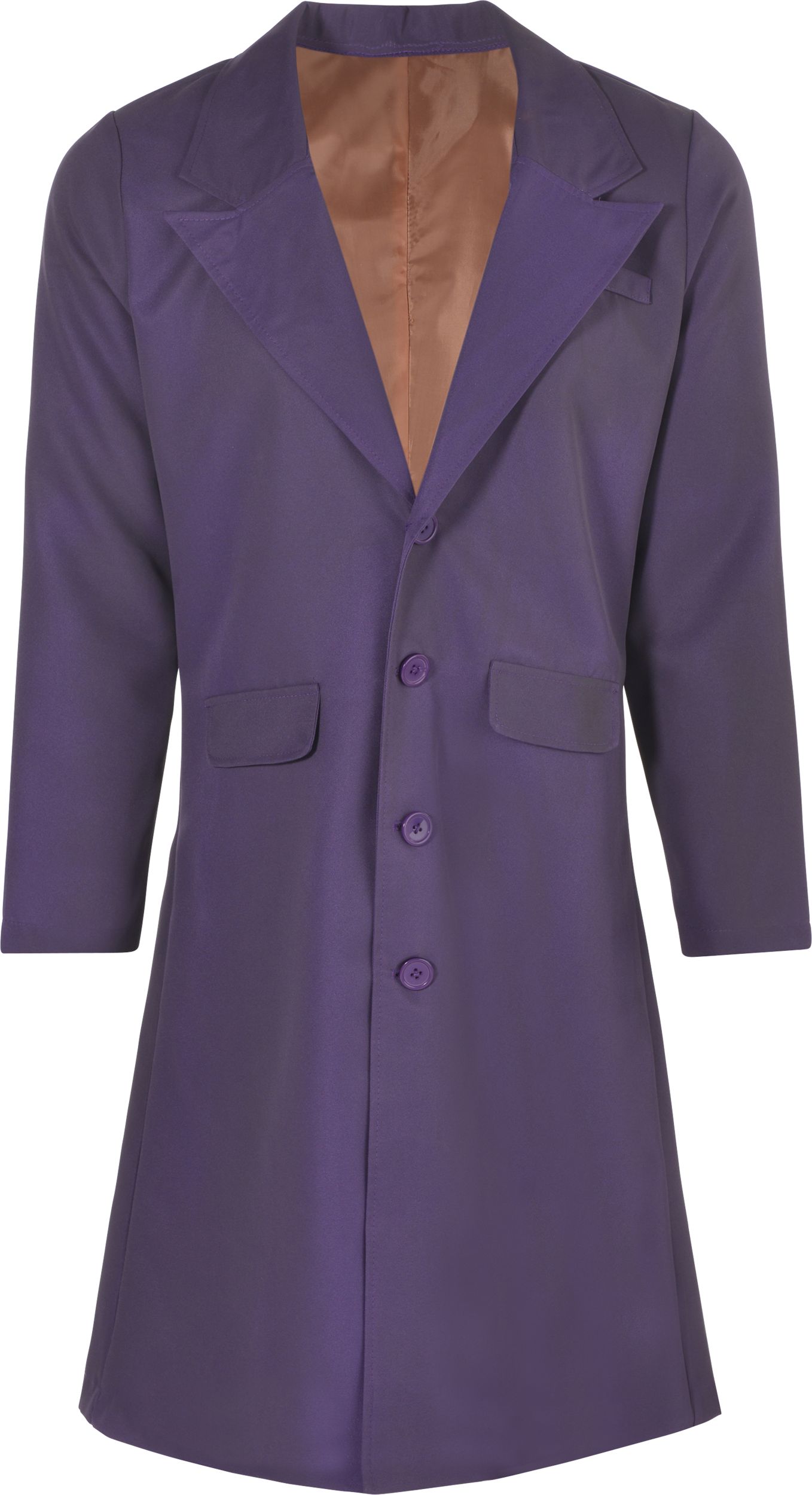The Dark Knight 3 Joker Halloween Costume Jacket Front_Flat