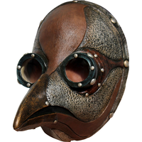 Steampunk Plague Doctor Mask, Adult, One size Front_Angled_Left